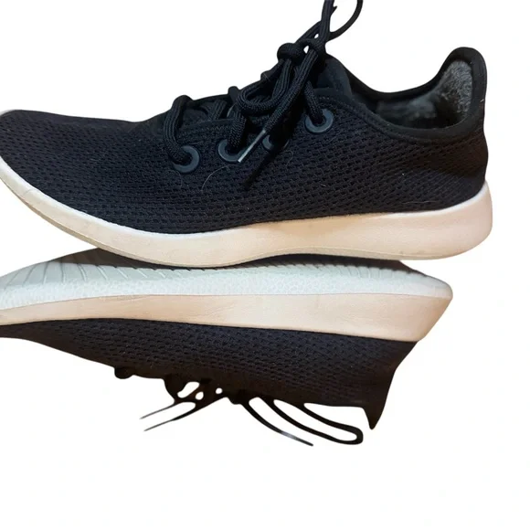 ALLBIRDS Black Tree runners sneakers size 9 - Picture 4 of 4